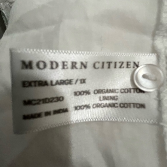 Modern Citizen Delia organic cotton tiered maxi dress size XL/1X EUC - Picture 9 of 15